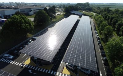 L’Oréal installe une ferme solaire avec plus de 3 000 panneaux photovoltaïques dans le Nord