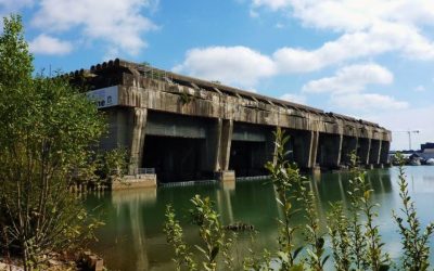 Le toit de la base sous-marine de Bordeaux bientôt recouvert de panneaux solaires