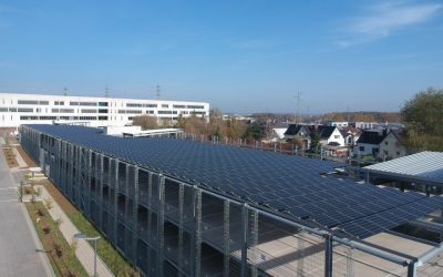 Rennes coiffe ses parkings de panneaux solaires pour produire sa propre électricité